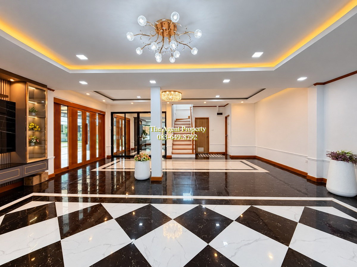 รูป ขายบ้านเดี่ยว เพ็ญศิริ 4 เลียบวารี 25/1 หนองจอก บ้าน 2 ชั้น เนื้อที่ 54.9 ตร.ว. 5 ห้องนอน 3 ห้องน้ำ มีห้องนอนชั้นล่าง จอดรถ 2-3 คัน ราคา 3.89 ล้านบาท - รูปที่ 4/19