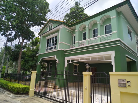For Rent: 2-Story House in Image Place Phutthamonthon Sai 4 | 65.3 sq.w., 4 Bed / 3 Bath, Pet-Friendly
