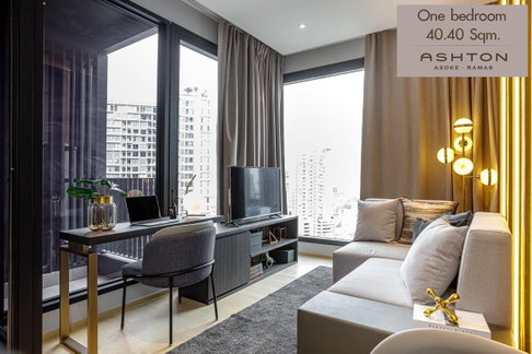 ห้องว่าง* ✅ ✅ ให้เช่า - ASHTON Asoke - Rama 9 , Super Luxury 1 ห้องนอน พร้อมเข้าอยู่ ติดต่อไลน์ @BKTASSET