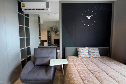 For rent Ideo Mobi Sathorn STUDIO 22nd floor near BTS Krung Thon Buri.
