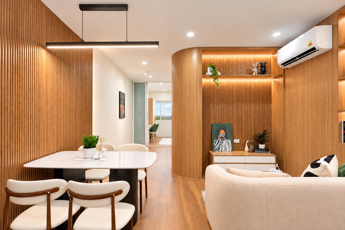 รูป 🔥✨ ขายด่วน! THE TRIO GARDEN ศรีนครินทร์ 38 🏡 ห้องตกแต่งใหม่ 2 ห้องนอน | 54 ตร.ม. | เพียง 2.59 ล้านบาท! - รูปที่ 2/18