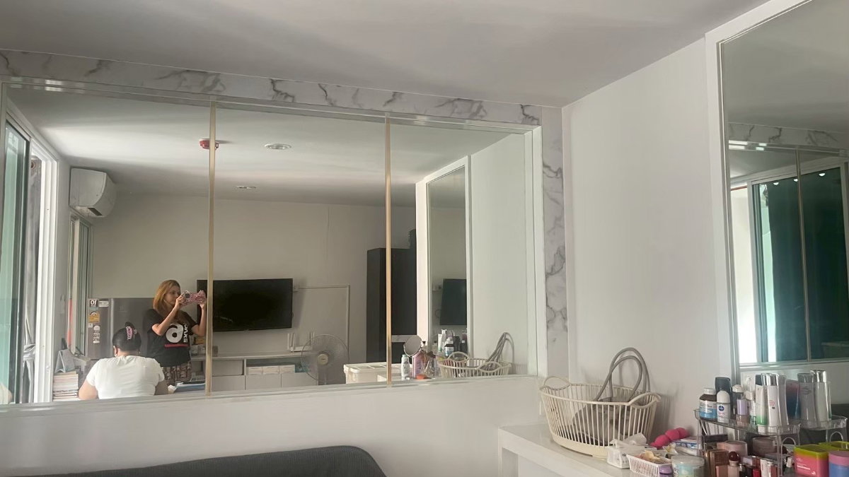 รูป ขายคอนโดรีเจ้นท์โฮม สุขุมวิท97/1 ห้องสวยมาก ขนาด 28 ตรม. ตึก E ชั้น 8 ราคาขาย 1.30 ล้านบาท - รูปที่ 14/15