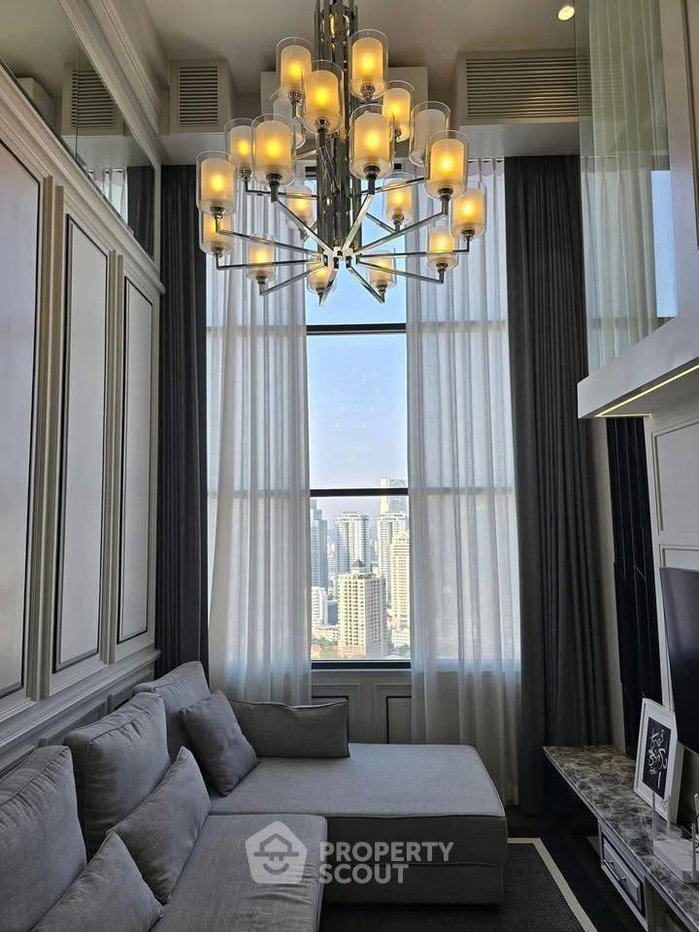 รูป คอนโด 1 ห้องนอน ชั้น 34 Knightsbridge Prime Sathorn ใกล้ BTS Saint Louis (ID 2596170) - รูปที่ 4/9