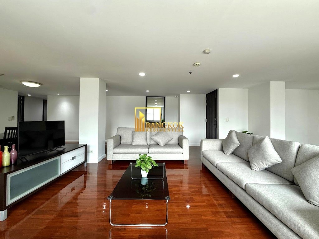 รูป Beautiful 4 Bedroom Apartment in Central Sathorn - BR0722AP - รูปที่ 3/44