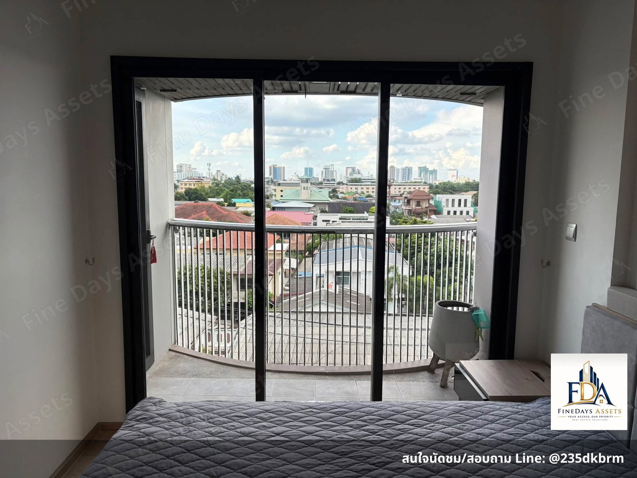 รูป ✨ ให้เช่าด่วน! คาวะ เฮาส์ (KAWA HAUS T77) 1 ห้องนอน 35 ตร.ม. แต่งครบพร้อมเครื่องซักอบผ้า ใกล้ B - รูปที่ 5/6