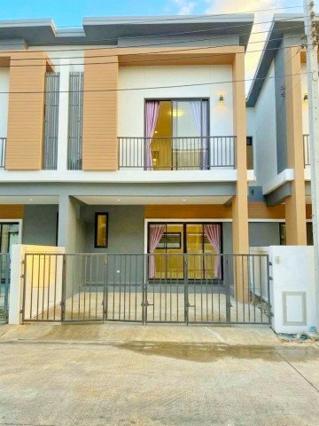 รูป Jas Green Village บางบัวทอง 250 ม. ให้เช่าทาวน์โฮม 2 ชั้น 3 นอน 3 น้ำ รร.กสิณธรเซนต์ปีเตอร์ 500 ม.กาญจนาภิเษก - รูปที่ 2/8
