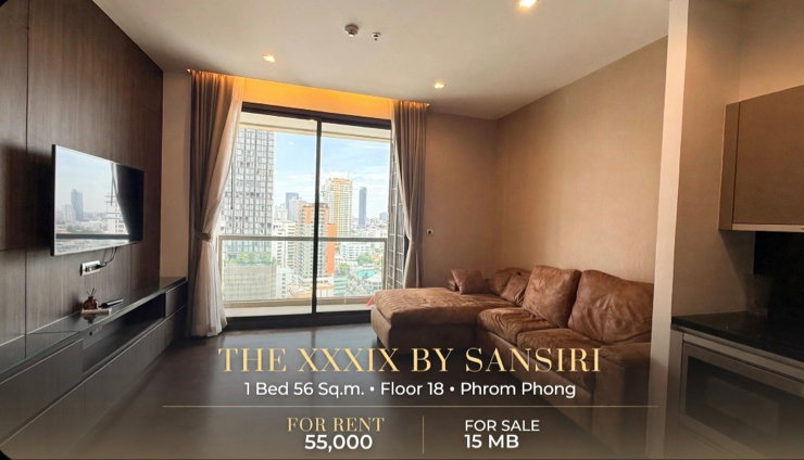 รูป FOR SALE | THE XXXIX BY SANSIRI คอนโดหรูใจกลางสุขุมวิท ใกล้ BTS พร้อมพงษ์ ✨ - รูปที่ 1/10