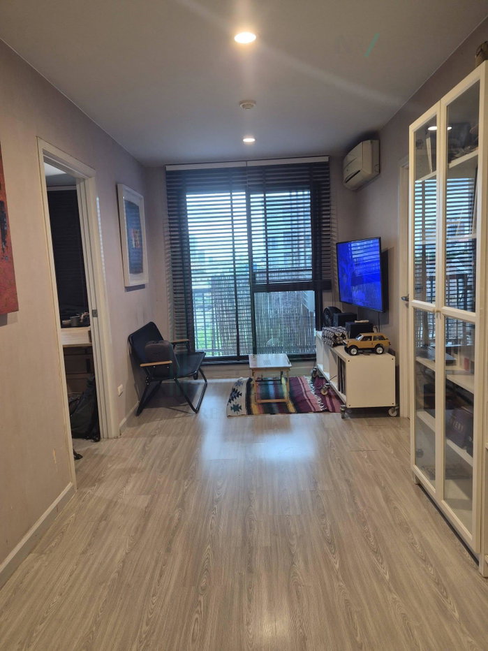 รูป 🚩 ให้เช่าคอนโด เดอะ ไพรเวซี่ รัชดา - สุทธิสาร อาคาร 1 ชั้น 6 2 ห้องนอน ขนาด 50 ตรม ใกล้ Tesco Lotus Express - รูปที่ 2/8