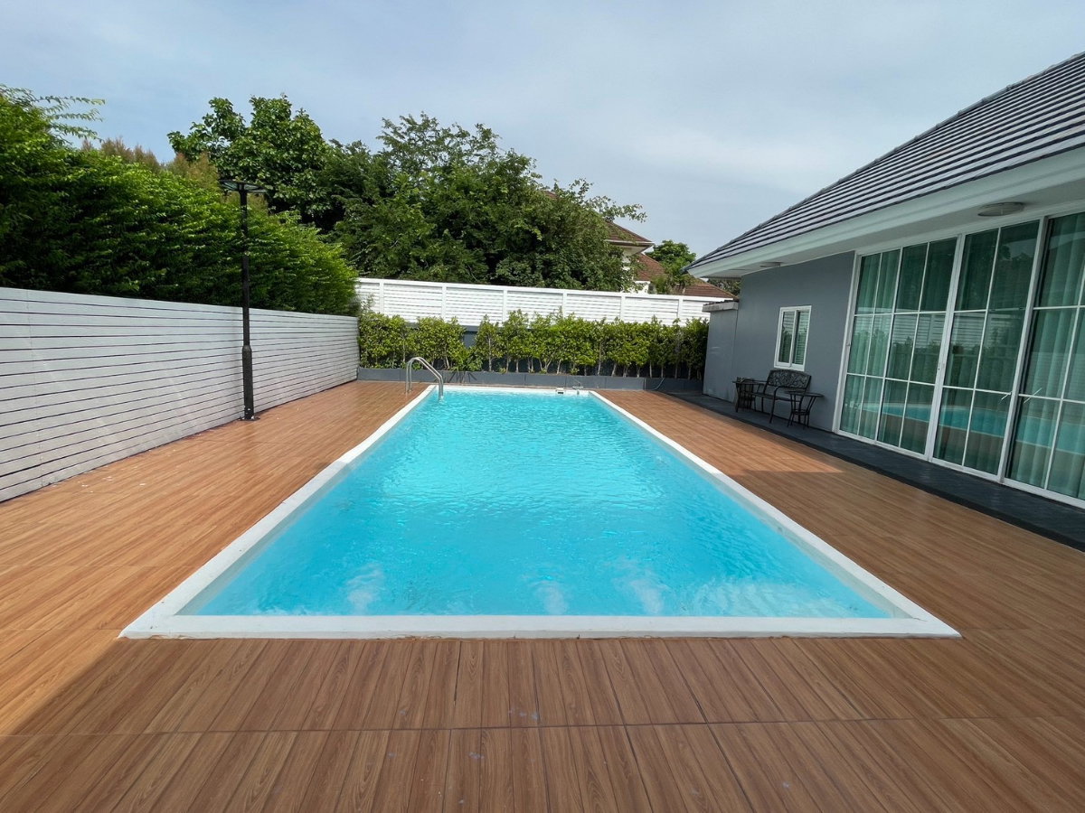 รูป ให้เช่า Luxury Private Pool Villa ออเงิน–รามอินทรา | ที่ดิน 1 ไร่ | 5 ห้องนอน 6 ห้องน้ำ | สระว่ายน้ำส่วนตัว | พร้อมเข้าอยู่ - รูปที่ 4/30