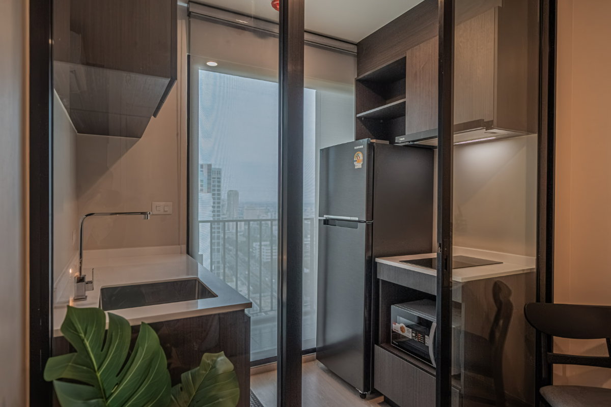 picture For rent ✨NUE Noble Ratchada Lat Phrao✨1 bd, 30.15 Sq.m. Close to two MRT lines🚅 - 3/13
