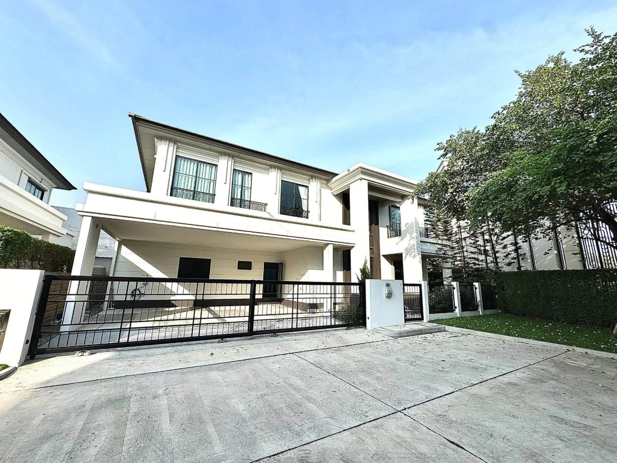 รูป 🏡✨ ให้เช่าบ้านเดี่ยวหรู เศรษฐสิริ บางนา–สุวรรณภูมิ | โครงการคุณภาพจากแสนสิริ พร้อม Solar Cell และ EV Charger เฟอร์นิเจอร์ครบ พร้อมเข้าอยู่ - รูปที่ 1/12