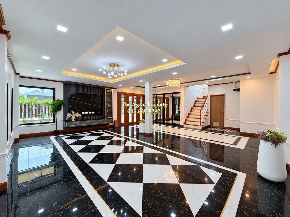 รูป ขายบ้านเดี่ยว เพ็ญศิริ 4 เลียบวารี 25/1 หนองจอก บ้าน 2 ชั้น เนื้อที่ 54.9 ตร.ว. 5 ห้องนอน 3 ห้องน้ำ มีห้องนอนชั้นล่าง จอดรถ 2-3 คัน ราคา 3.89 ล้านบาท - รูปที่ 3/19