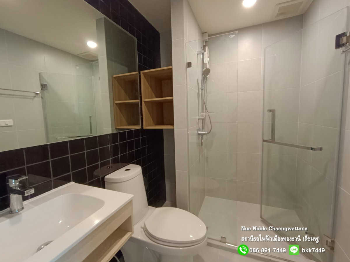 รูป ✅✅ปล่อยเช่าห้องคอนโด นิว โนเบิล แจ้งวัฒนะ 1นอน1น้ำ 31 ตรม. ชั้น6 สถานีรถไฟฟ้าเมืองทองธานี  - รูปที่ 11/19