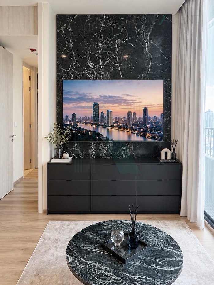 picture ðš For Rent Condo NOBLE FORM THONGLOR Building 1, Floor 24,2 bed room, Room size 53.00 sqm - 3/8