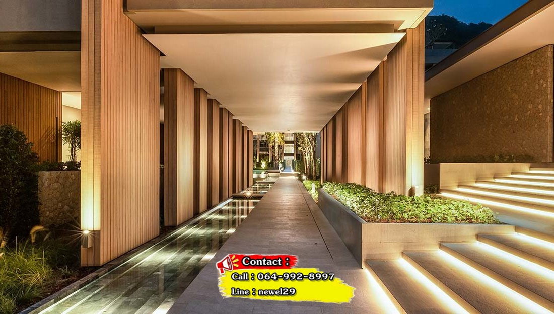 รูป Call : 064-992-8997 Twinpalms Montazure Residences Phuket ติดชายหาดกมลา (Beachfront Villa) ห้องใหญ่พิเศษ 153 ตารางเมตร 1 ห้องนอน ชั้น1 ตกแต่งครบ - รูปที่ 6/9