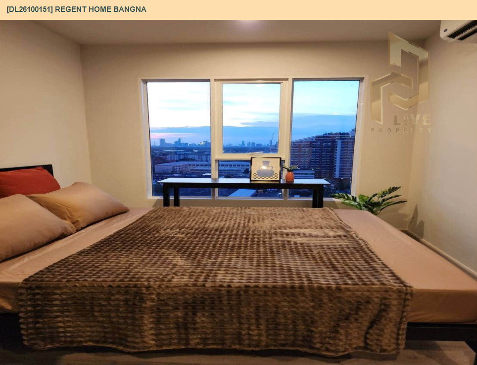 รูป DL26100151 ให้เช่าคอนโด รีเจ้นท์ โฮม บางนา (Regent home bangna) ใกล้ BTS บางนา พร้อมเข้าอยู่ โทรด่วน 0638692663 LineID @952jdxxk - รูปที่ 5/6