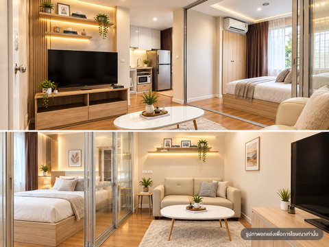 มีห้องว่างจริง🔥ห้องให้เช่ารีโนเวทใหม่ เฟอร์ครบ มีเครื่องซักผ้าเพียง 7500/ด!!!! 🔥คอนโดใกล้บีทีเอสอ่อนนุช ลุมพินี วิลล์ อ่อนนุช 46 สนใจโทร.0854429031