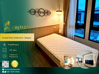 Houses for rent Mega Bangna : GH01381 - Grande Pleno Sukhumvit - Bangna  : MegaBangna