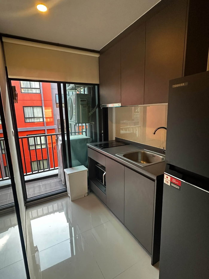 picture Condo for rent at Monte Rama 9, 29 sq.m., 6th floor. The unit stays cool, offers an unobstructed view, and features a well-partitioned layout. - 6/8