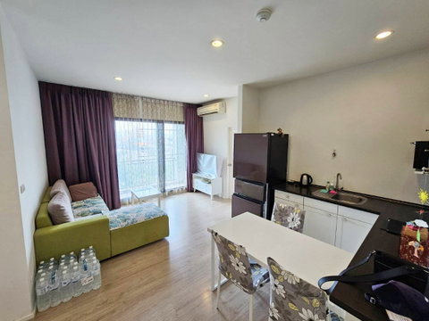 ให้เช่าคอนโด 2 ห้องนอน เอส วัน S1 condo Rama 9 ใกล้ห้างเดอะไนน์ 📞097-2161939