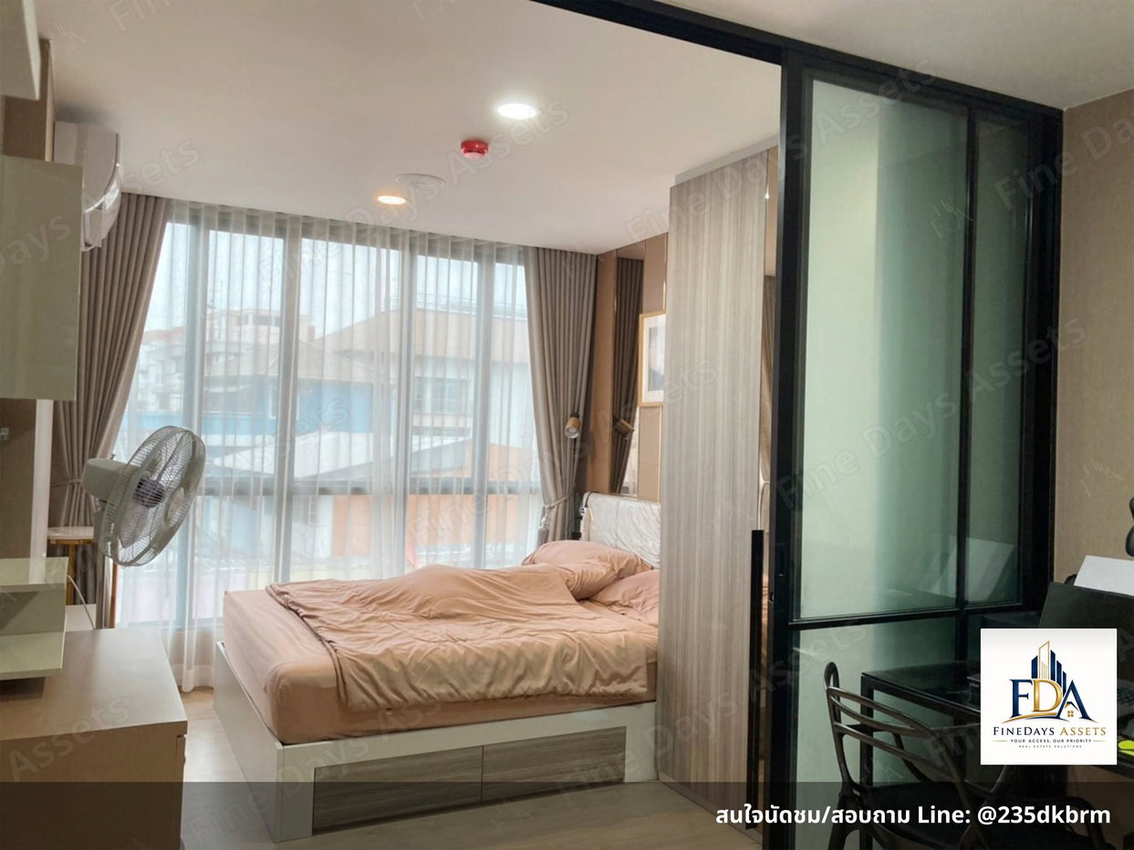 รูป FD-068389✨ ให้เช่าด่วน! เดอะ คิวบ์ เออร์เบิน สาทร - จันทน์ 1 ห้องนอน แต่งครบพร้อมอยู่ ระเบียงทิ - รูปที่ 6/7