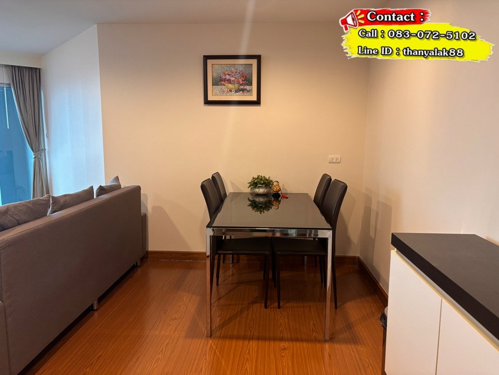 รูป Call : 083-072-5102 / ให้เช่า Condo Belle Grand Rama 9 ใกล้ MRT พระราม 9 ขนาด 48.47 ตารางเมตร 1 ห้องนอน ชั้น22 ตึกA2 วิวสวย ตกแต่งครบ - รูปที่ 5/13