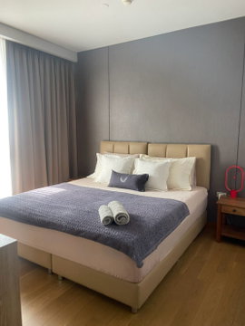 The Lumpini 24 1 bedroom for rent 38 sqm 17th floor, newly renovated, fully furnished, near BTS Phrom Phong