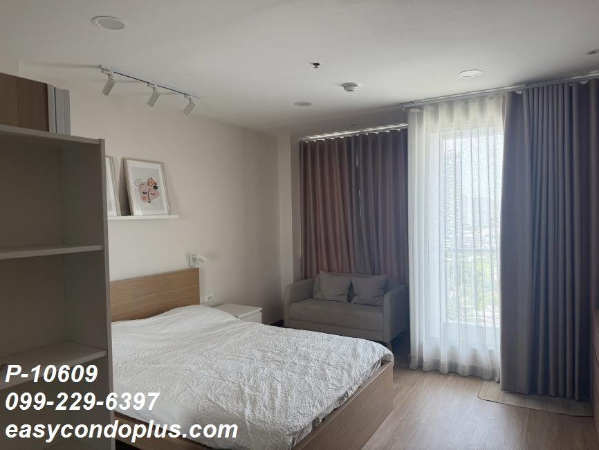 รูป 📍 𝐏-𝟏𝟎𝟔𝟎𝟗 | ให้เช่า Life @Thapra Condominium ใกล้ BTS ตลาดพลู & เดอะมอลล์! เพียง 𝟗,𝟓𝟎𝟎 บาท/ด. | Line ID: @easycondoplus | 099-229-6397 - รูปที่ 3/7