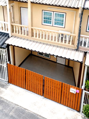 Townhouses for rent Lam Luk Ka : 			BTS KhuKhot 2.02km For Rent Townhouse 2–3Beds 2Baths  BaanPruksa57 NovoVille LamLukKa Khlong2 16sq.w          