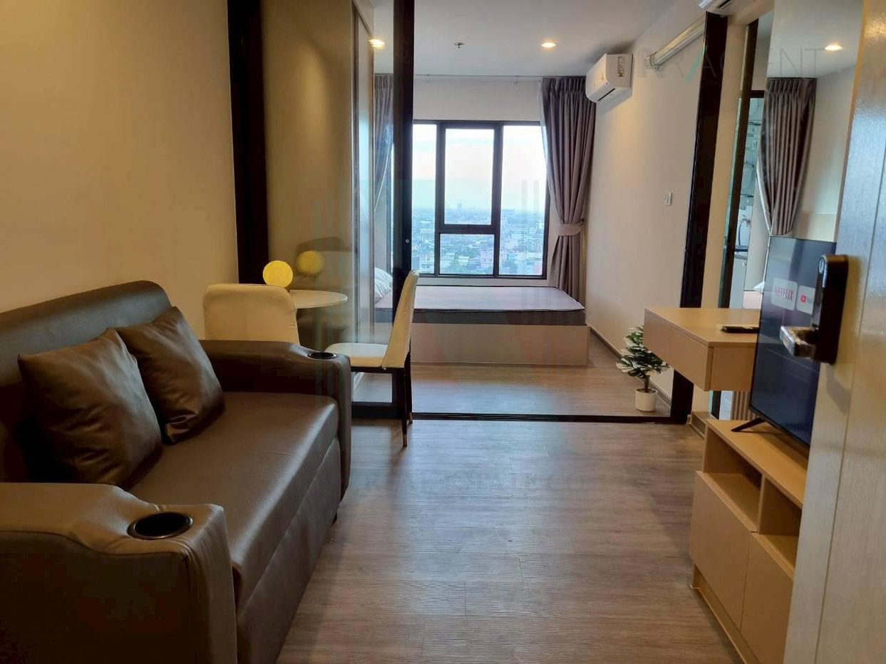 รูป ให้เช่าคอนโด รีเจ้นท์ โฮม วุฒากาศ อาคาร 1 ชั้น 32 1 ห้องนอน ขนาด 26.00 ตรม ใกล้ BTS วุฒากาศ - รูปที่ 7/8