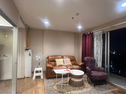 For Rent | Fuse Chan Sathorn  • 60 sqm  • 2 Bedrooms｜2 Bathrooms  • Building B｜22nd Floor  • Fully furnished 