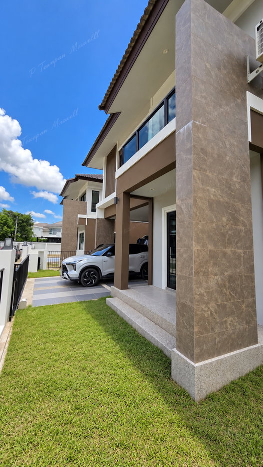 รูป ขายบ้านเดี่ยว 2 ชั้น พร้อมเฟอร์นิเจอร์และเครื่องใช้ไฟฟ้า ฟรีโอน - รูปที่ 37/62
