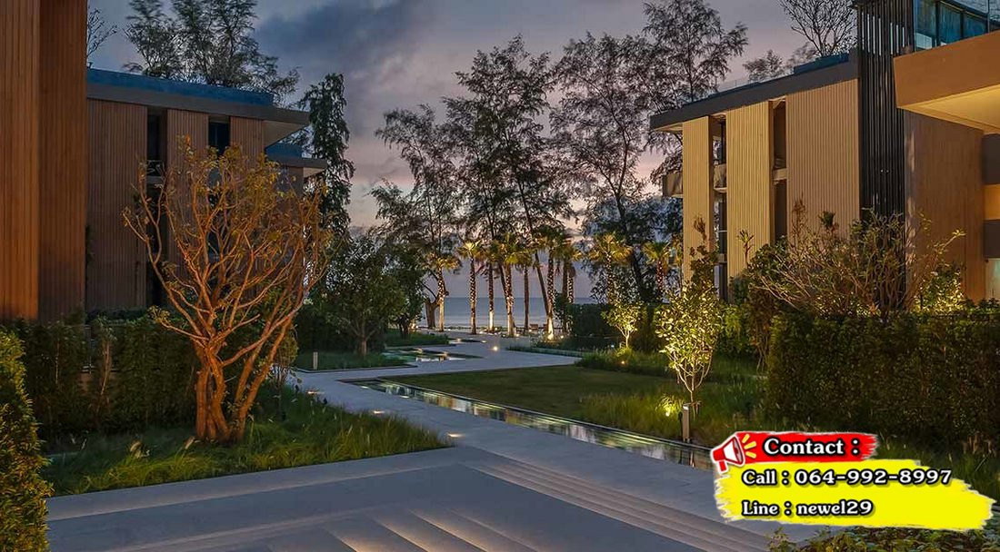 รูป Call : 064-992-8997 Twinpalms Montazure Residences Phuket ติดชายหาดกมลา (Beachfront Villa) ห้องใหญ่พิเศษ 153 ตารางเมตร 1 ห้องนอน ชั้น1 ตกแต่งครบ - รูปที่ 4/9
