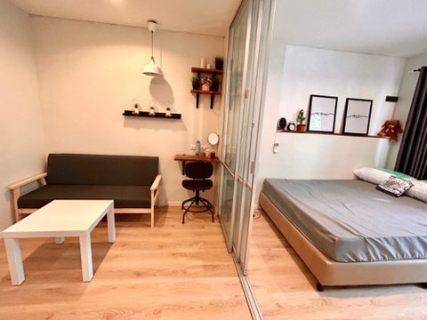 RAI113🏡FOR RENT🏡 Lumpini Ville On Nut–Phatthanakan | Spacious 34 Sq.m. Condo, Fully Furnished! 🌿✨