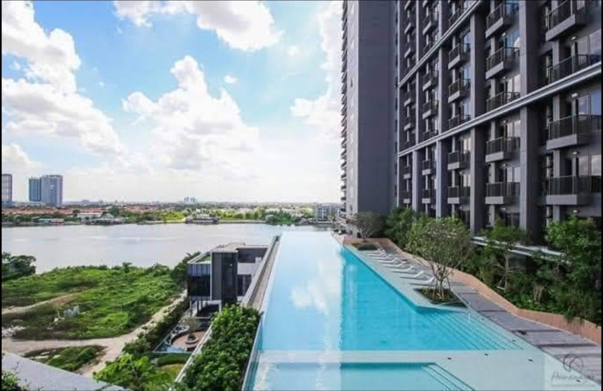 รูป ปล่อยเช่าห้องชุด วิวแม่น้ำ ชั้น 38 ทิศเหนือ ภายในห้องชุดตกแต่งสวย เฟอร์นิเจอร์ครบ - รูปที่ 11/17