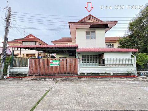 บ้านเดี่ยว 61 ตร.วา ประภาวรรณโฮม ร่มเกล้า 1 เขตมีนบุรี กรุงเทพมหานคร 3.8M
