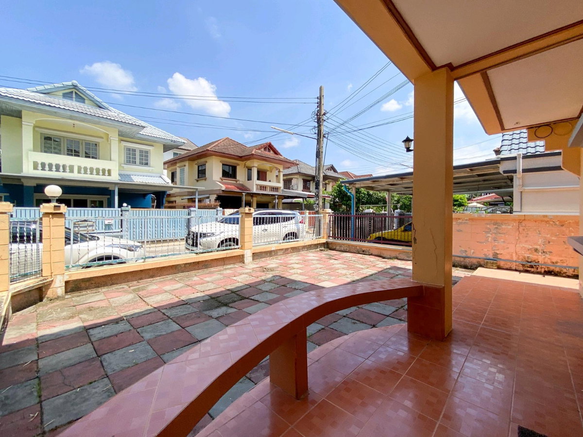 รูป ขายถูก บ้านเดี่ยว แปลงริม! หมู่บ้านศราวัลย์วิลล์ (แจ้งวัฒนะ 28) 4ห้องนอน 3จอดรถ บรรยากาศเงียบสงบ แปลงริม ปากซอย ติด สถานีรถไฟฟ้า เพียง 5.5Mb - รูปที่ 3/62