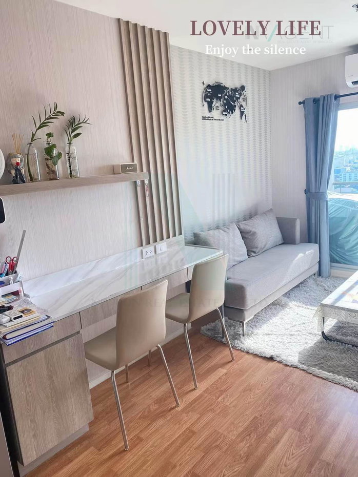picture For Rent Condo LUMPINI PARK BOROMRATCHONNANEE-SIRINDHORN Building 1, Floor 18,1 bed room, Room size 30 sqm - 2/8