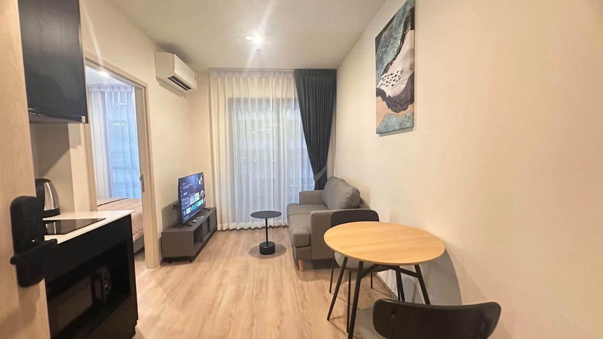 รูป Nue District R9 (นิว ดิสทริค เรวดี/พระราม 9) – คอนโดว่างให้เช่า ห้องชุดสภาพใหม่เอี่ยม พร้อมเข้าอยู่ได้ทันที! - รูปที่ 1/9