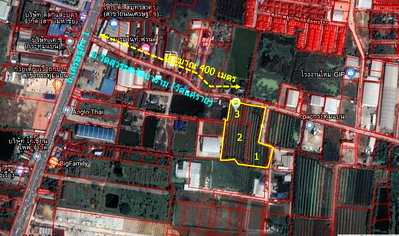 Land for rent Samut Sakhon : Land for Rent, Kratumban District, Samut Sakorn Province
