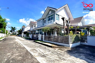 บ้านเดี่ยว กรุงเทพมหานคร : ขายบ้านเดี่ยว 2 ชั้น บุราสิริ ปัญญาอินทรา 58 ตร.ว. เลียบคลองสอง คลองสามวา