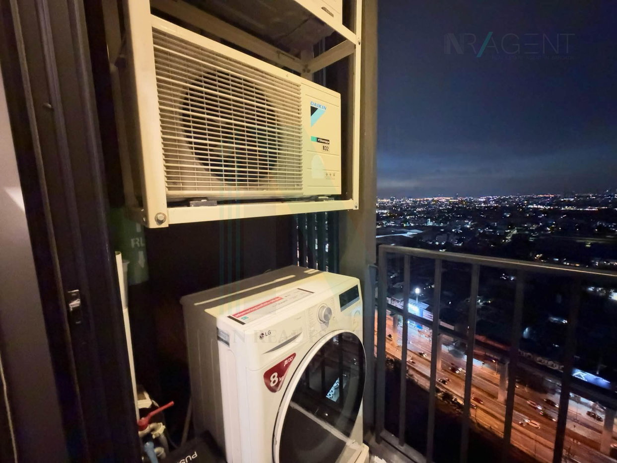 รูป 🚩 ให้เช่าคอนโด นิว โนเบิล ศรีนครินทร์-ลาซาล อาคาร 1 ชั้น 30 1 ห้องนอน ขนาด 30 ตรม ใกล้ MRT ศรีลาซาล - รูปที่ 7/8