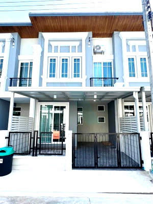 Townhouses for rent Theparak Road : 📌 For Rent 2-story Townhouse GOLDEN TOWN SUKHUMVIT - LASALLE 2 bedroom 2 bathroom