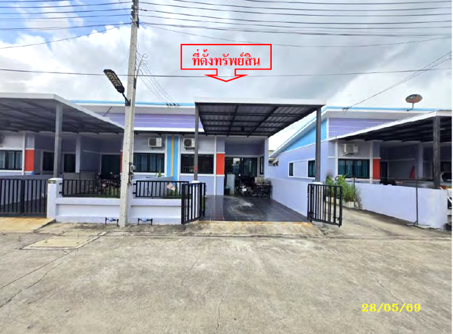 รูป ทาวน์เฮ้าส์ 22.8 ตร.วา ทรัพย์มณี 999 เฟส 5 ปลวกแดง ระยอง 1.4M - รูปที่ 1/11