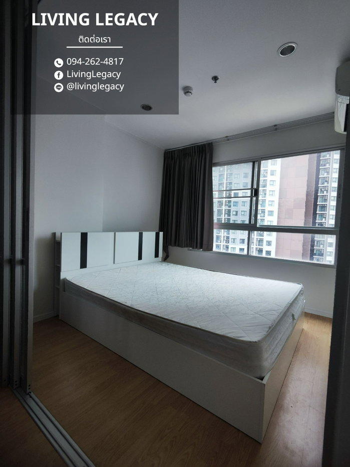รูป SH0JP4 เช่าด่วน คอนโด Lumpini Place Srinakarin - Huamark Station 26 ตร.ม. | ชั้น 17 | 1 นอน 1 น้ำ | 10,000 บาท/เดือน (LINE: @livinglegacy) - รูปที่ 3/16