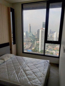 📌 For Sell Condo CHAPTER CHAROENNAKHORN-RIVERSIDE Building 1, Floor 37,2 bed room, Room size 68 sqm