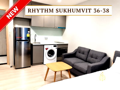 คอนโดให้เช่า : 🍀🍀 ดีลดีที่สุด🔥 ให้เช่า📌 Rhythm Sukhumvit 36-38 (Line:@rent2022) BTS ทองหล่อ✨พร้อมเข้าอยู่ 🔖 A08668
