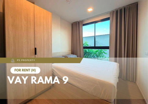 For rent 📍 Vay Rama 9 📍 Brand new unit, fully furnished with complete appliances; located near MRT Rama 9.