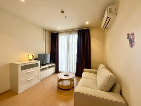 Maru Ekkamai 1ห้องนอน ห้องมุม เลี้ยงสัตว์ได้ใกล้รถไฟฟ้า 