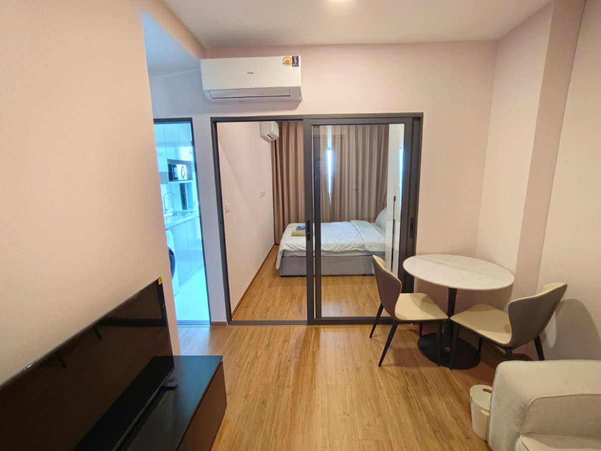 รูป The Living Ramkhamhaeng ขนาด 28 ตร.ม 1 ห้องนอน 1 ห้องน้ำ ชั้น 14 Fully furnished พร้อมเข้าอยู่ - รูปที่ 1/9
